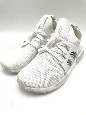 ADIDAS Originals NMD XR1 Triple White BY9922 Men's sz 8 | eBay