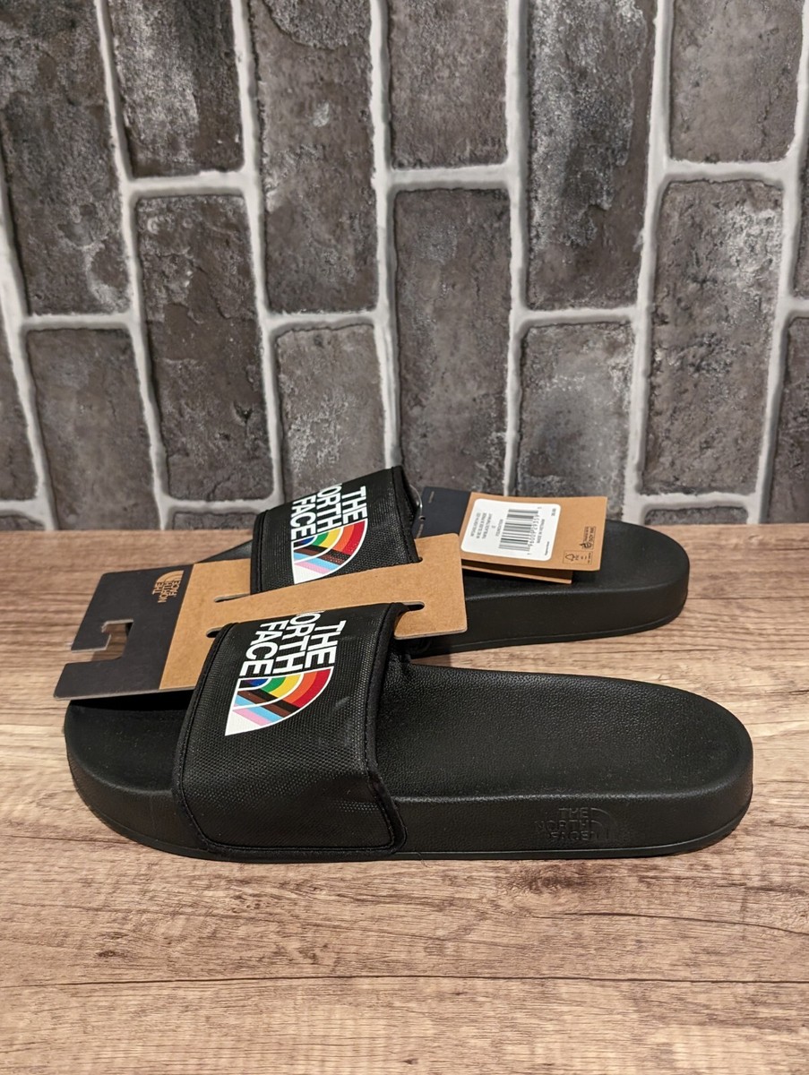 The North Face Pride Base Camp Slide III Rainbow Multi Color Sandals Men Size 9 North Face Base Camp III Pride Slide Sandals Mens 12 New TNF  main image 3