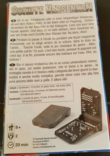 Schiffe Versenken By Schmidt German Battleship New