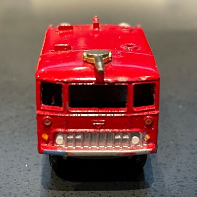 Matchbox Lesney Vintage #63-B2 Foamite Crash Tender Excellent 1964