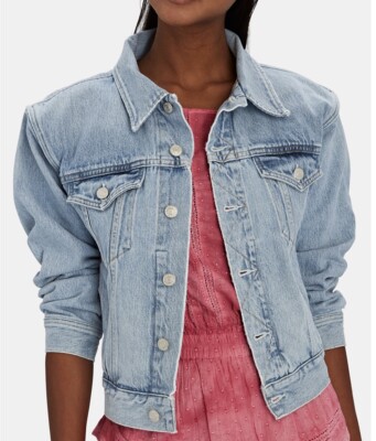 Agolde Blanca Elasticated Denim Jacket 