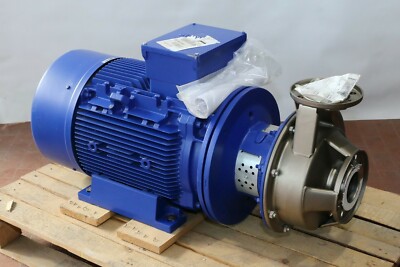 Siemens 1LA92062WA66-ZX66 Drehstrommotor mit KSB Etachrom BC 065 Industriepumpe