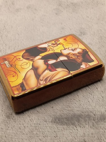 NOS Zippo Mazzi Unfired Zippo Lighter Claudio Mazzi 21184 - Picture 6 of 12