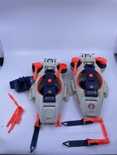 GI Joe Cobra Ice Sabre Tank Vehicle Lot of 2 Incomplete 1990 Hasbro