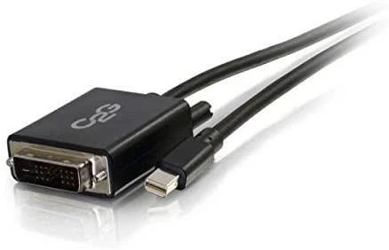 C2G 2m Mini DisplayPort Male to Single Link DVI-D Male Adapter Black - 84335 - Image 2 of 4