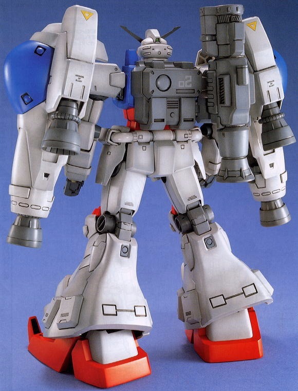 BANDAI MG 1/100 RX-78GP02A GUNDAM GP02 PHYSALIS Plastic