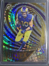 2022 Donruss Cooper Kupp Vortex Insert Card Los Angeles LA Rams VTX-12