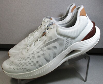 259338 MS50 RT1 LUXE MEN'S SHOES 9 M WHITE LEATHER LACE UP BY JOHNSTON & MURPHY
