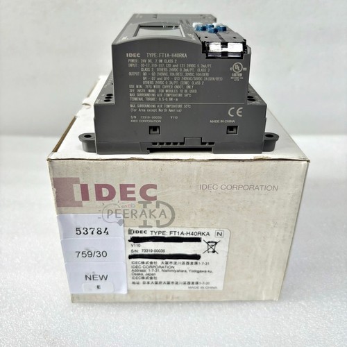 Brand New IDEC FT1A-H40RSA PLC – 40 I/O SmartAXIS Controller, Fast Ship - Picture 16 of 20