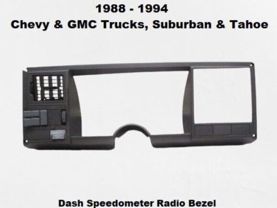 15605972 88 to 94 Chevy GMC Truck's Front Left Speedometer Radio