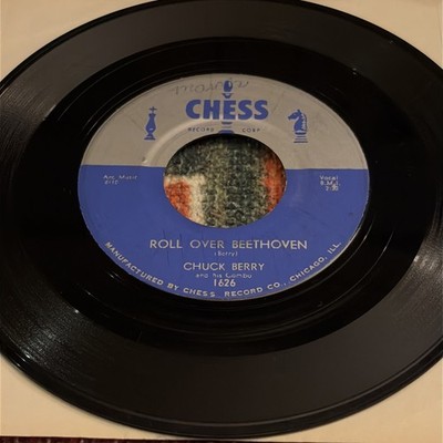 Chuck Berry Roll Over Beethoven 45 rpm 1956 Chess 1626
