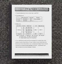 Service Parts Manual & Electrical Wiring Diagrams Fits Yanmar Excavator B27-2B