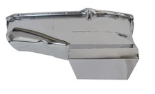 Small Block Chevy Drag Racing Circle Track Oil Pan 7 Quart Sbc Chrome 350 400