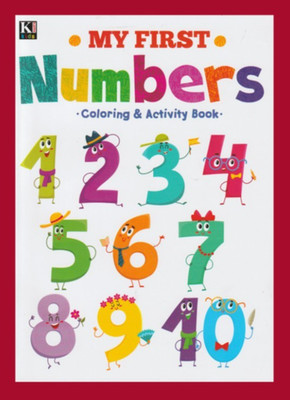 Early Learner's MY FIRST NUMBERS 40-Page Workbook Educational Activities KAPPA