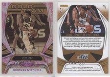 2020-21 Certified Gold Team Mirror Camo /25 Donovan Mitchell #9