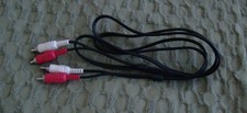 RCA Audio Cable - Red & white connectors  - 1.45m