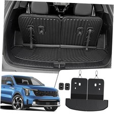 2-in-1 for 2021-2024 2025 2026 Kia Sorento 6/7 Cargo Mat with Backrest Mats
