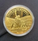 Statue of Liberty Coin United States Gold Plated American Commemorative Coin