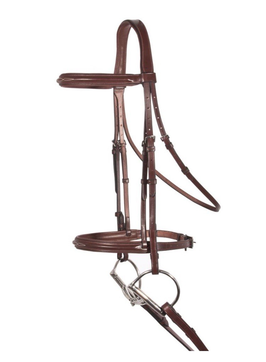 Oversize Joseph Sterling Hunter Pro Bridle & XL Reins - New With Small Defect
