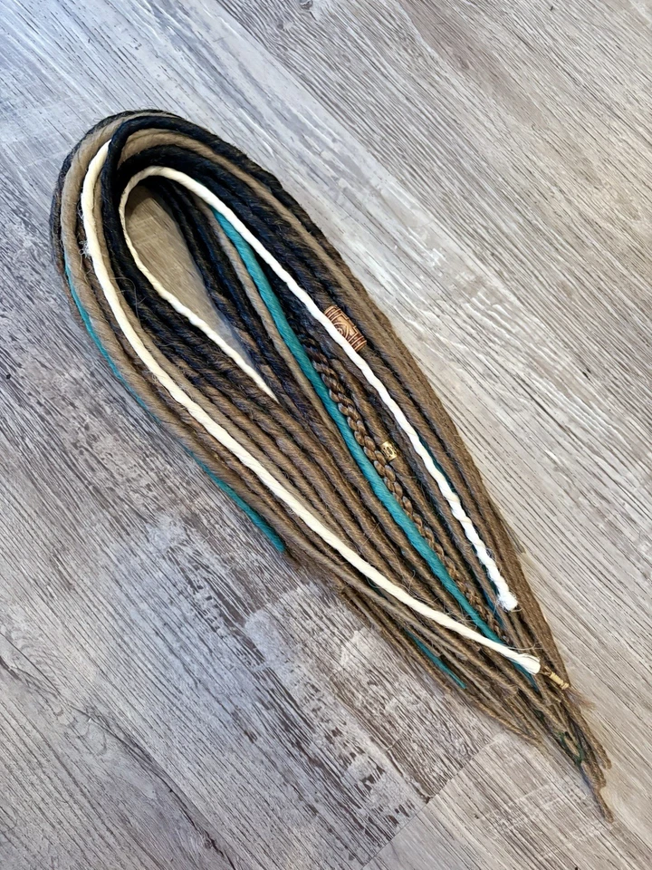 Rastas boho Barbie mezcla cabello sintético/humano Foto 2 de 4