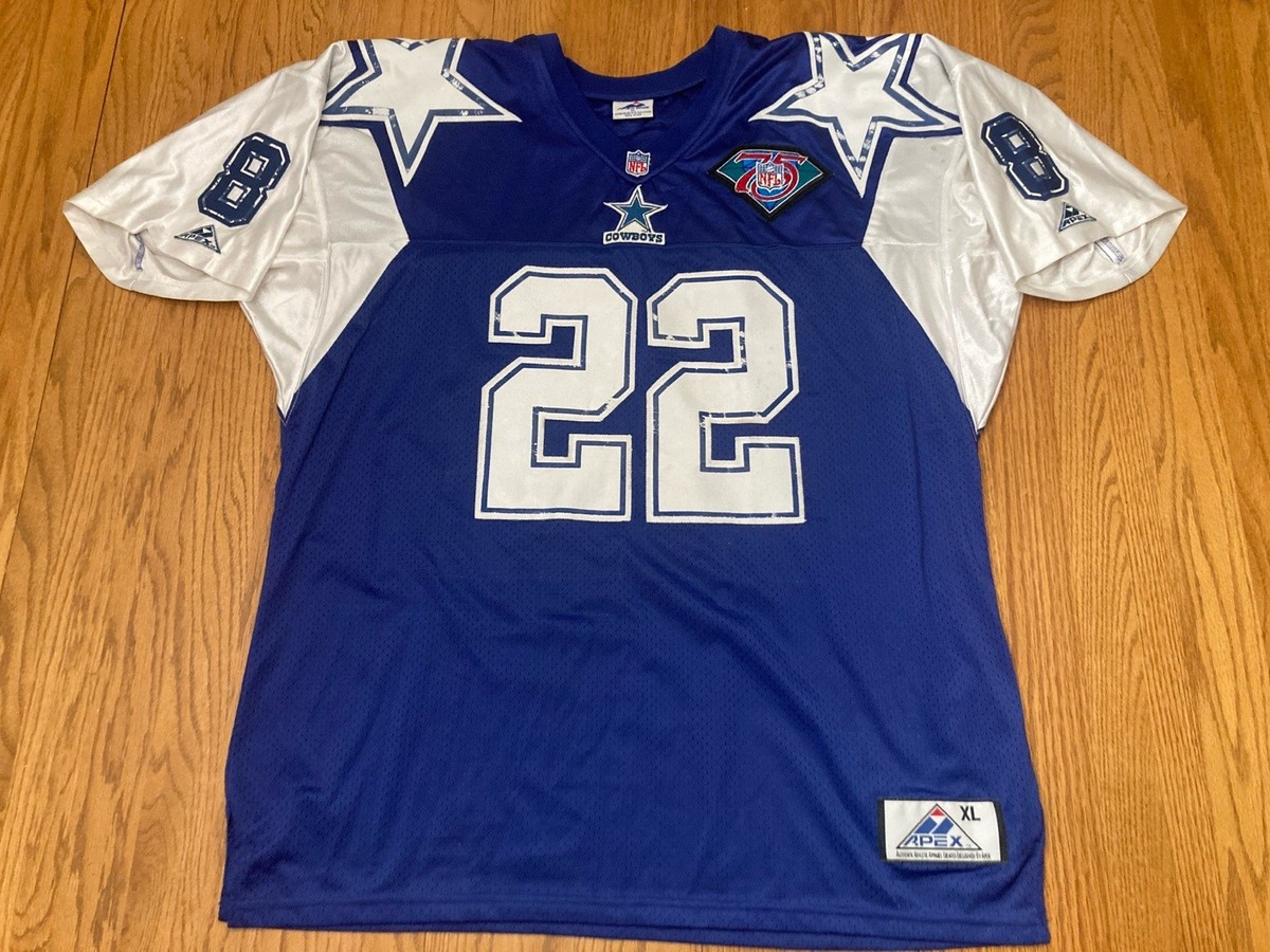 1995 Apex Dallas Cowboys Double Star Jersey Emmitt Smith | eBay