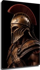 Spartan Warrior Greek Poster 24x36 Unframed Ancient Wall Art Decor Gift