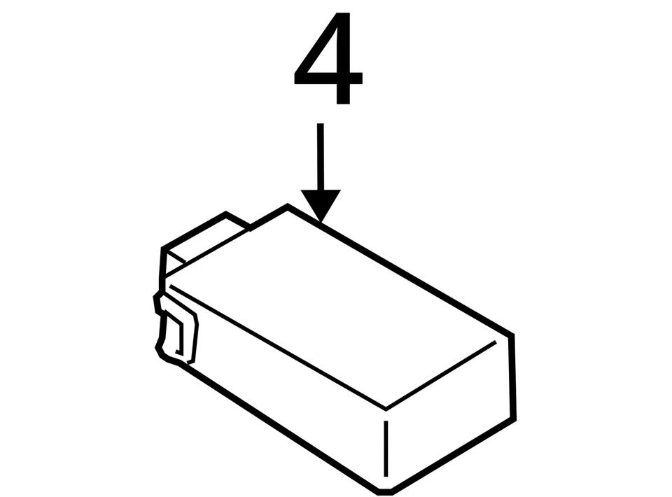 Chasis ECM bloqueo antirrobo encendido convencional compatible con 07-12 MAZDA CX-7 1949149 Foto 4 de 4