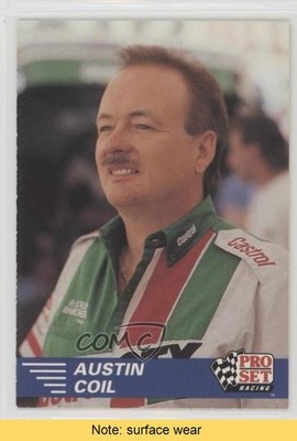 1991 Pro Set NHRA Racing Austin Coil #100 READ g2l