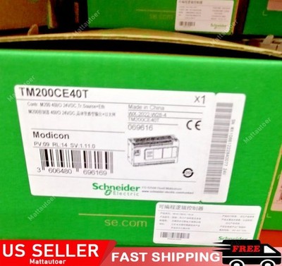 1PC- Schneider TM200CE40T Modicon Logic Controller, Transistor output 24VDC- NEW