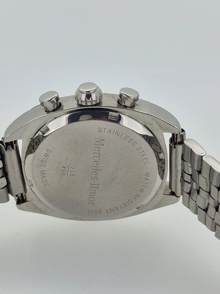 Mercedes Ilmor Men's Swiss Made Chronograph Watch ETA G10.211 - FAULTY - READ! — 第 4/4 张图片