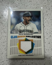 Topps 2026 Heritage Clubhouse Collection Relic Julio Rodríguez #CCR-JR Mariners