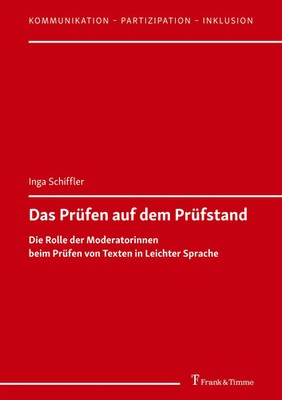 Inga Schiffler | Das Prüfen auf dem Prüfstand | Taschenbuch | Deutsch (2022)