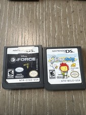 Nintendo DS Disney 2 Game Lot Phineas and Ferb G-Force Cartridge Only