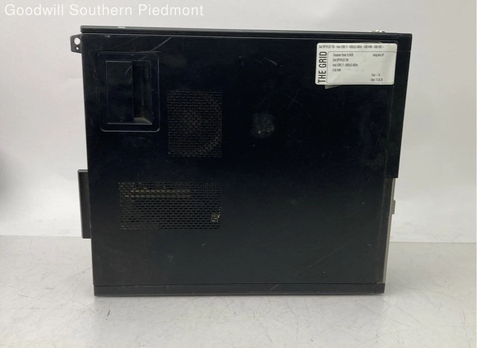 PC de escritorio Dell OptiPlex 790 Intel Core i7-2600 3,40 GHz 4 GB de RAM sin disco duro Foto 3 de 4