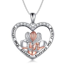 Gifts for Sister Sister Birthday Gifts from Sisters Sterling Silver Sisters N...