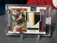 2022 Panini Reiss Knehr Patch RC /10 San Diego Three And Two