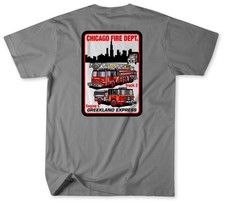 Unofficial Chicago Fire Department Firehouse 5 Shirt v2