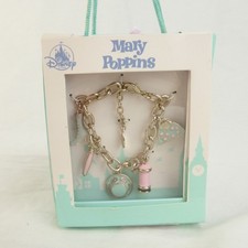 Disney Store Official Mary Poppins Charm Bracelet New & Boxed