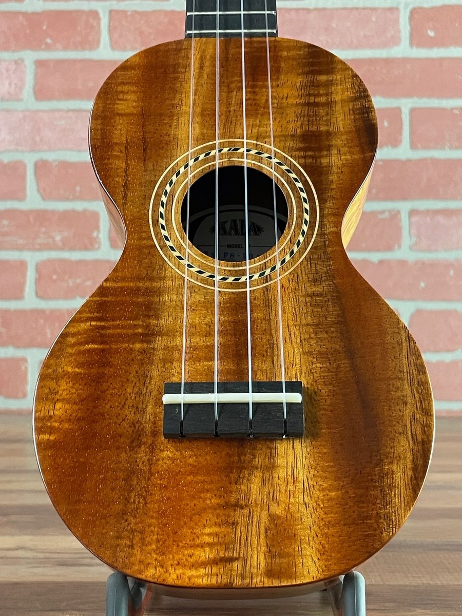 Kala Pan Pacific All Solid Hawaiian Koa Figure 8 Soprano Ukulele