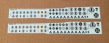 Lot of 2 Leviathan Imperial Fists Primaris Transfer Sheet Infantry Vehicle Decal