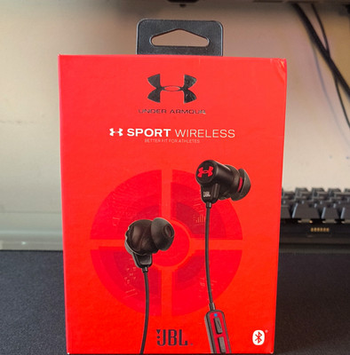 JBL Under Armour Sport Wireless Bluetooth In-Ear Sweat-Proof Earbuds New Sealed