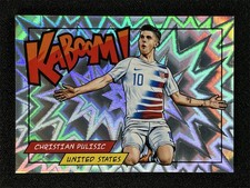 2018 Panini Soccer Christian Pulisic #K-CPU Kaboom! Case Hit SSP USA