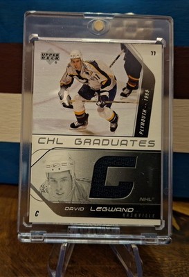 David Legwand, #CG-DL, Nashville Predators, Upper Deck, 2002, CHL Graduates, MEM