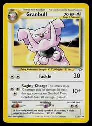 Granbull 37/111 Uncommon Neo Genesis Pokemon Card