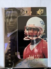 Sharp 1999 Upper Deck SPX Michael Bishop Autograph Rookie Card /1999. rookie card picture