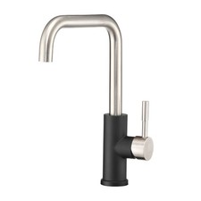 DURA FAUCET DF-MK533LK-MBSN SQUARED-ARC KITCHEN FAUCET MBSN Used For RV Kitchen;