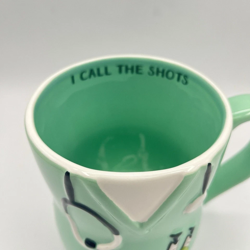 Etiqueta 20 oz. Taza turquesa "I Call The Shots" Foto 3 de 4
