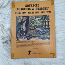AD D Dungeon Masters' Screen 9024 TSR 1979