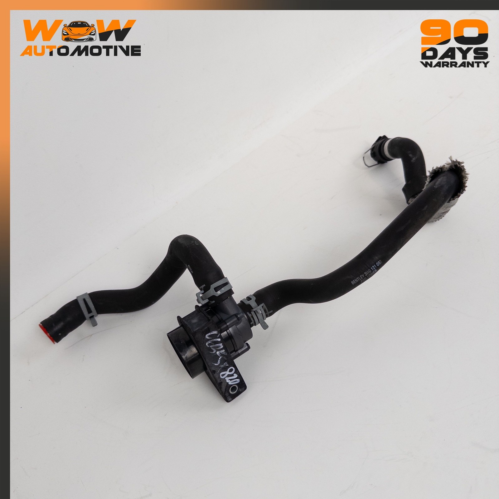 04-13 BENTLEY CONTINENTAL FLYING SPUR GTC AUXILIARY WATER COOLANT PUMP PIPE OEM