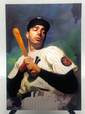 2015 Joe DiMaggio Limited Edition Edward Vela sketch (Baseball)